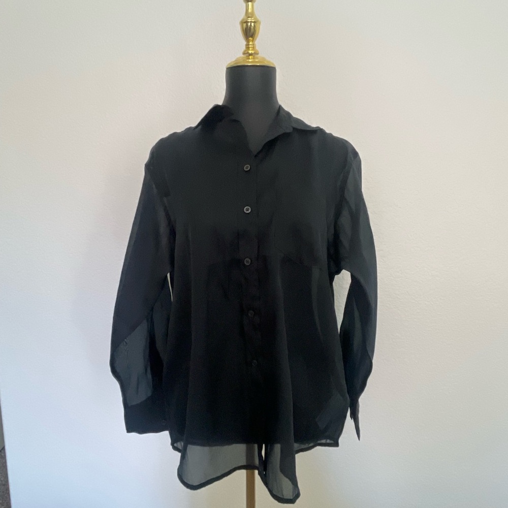 Gap Sheer Big Shirt
